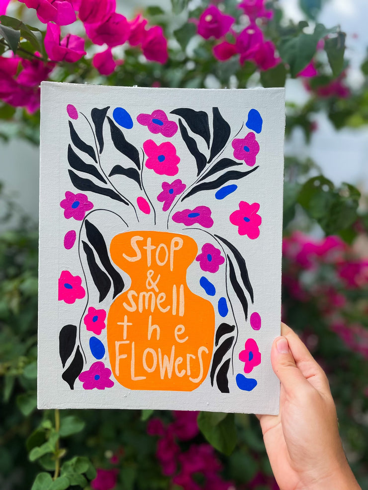 Flower Painting Class | July 20th 5:30pm-7:30pm