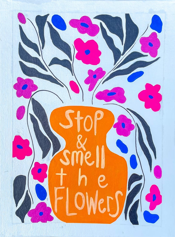 Flower Painting Class | July 20th 5:30pm-7:30pm