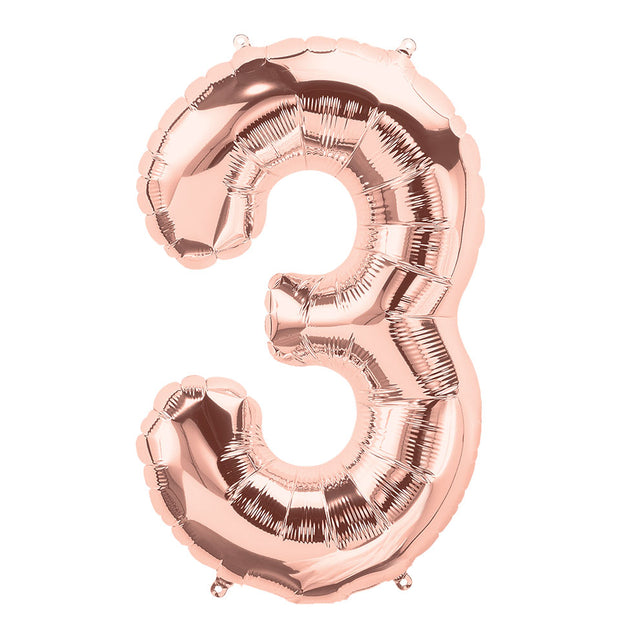 34" Rose Gold Numbers (0-9)