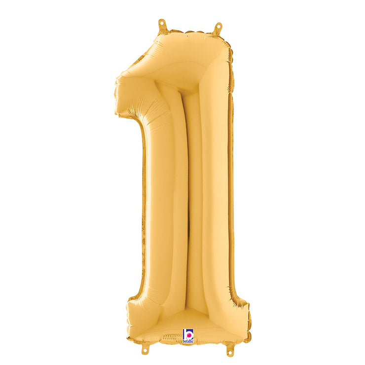 34" Gold Numbers (0-9)