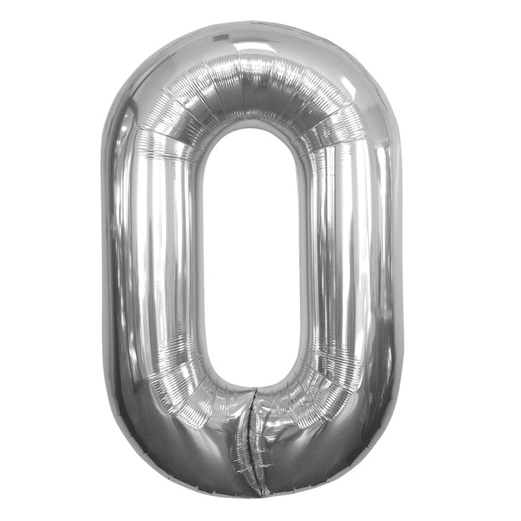 34" Silver Numbers (0-9)