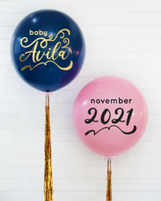 Baby Announcement Duo