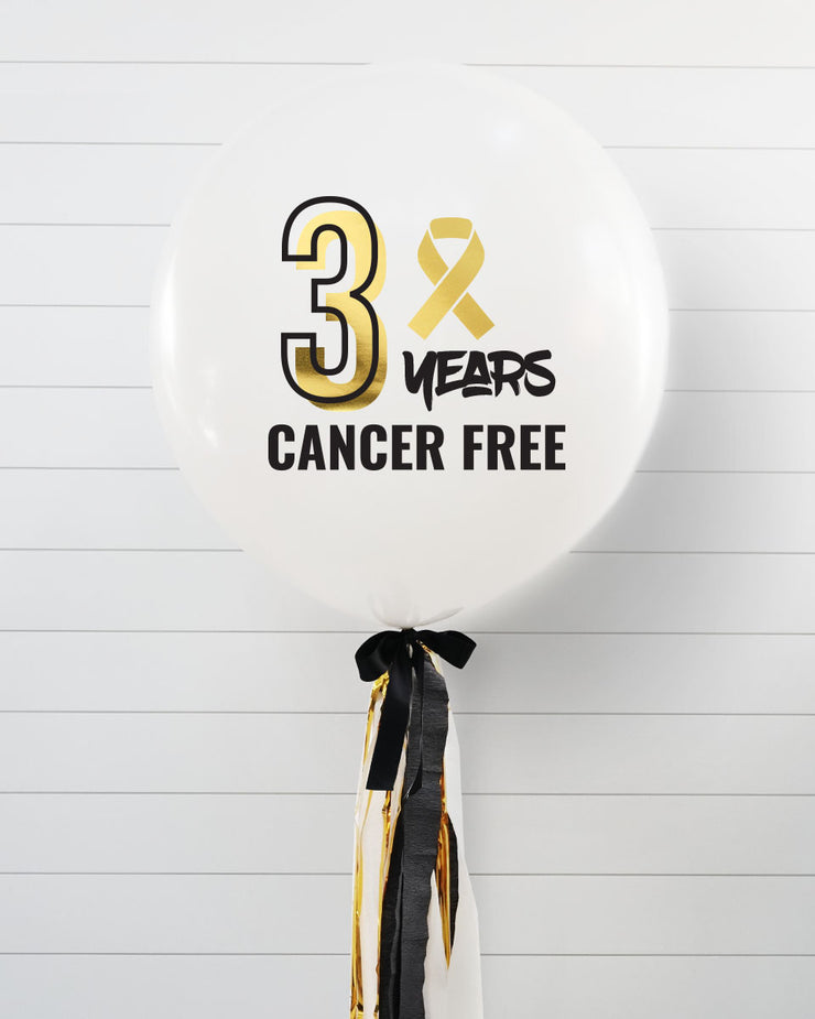 Cancer Free Jumbo Balloons