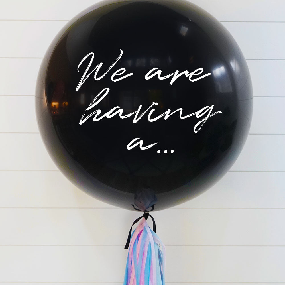 Compleet Gender Reveal Ballon - Feest Pakket