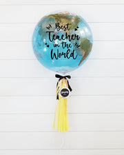 Best Teacher World Bubble